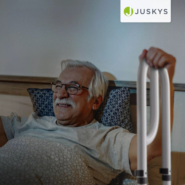 UCHWYT PORĘCZ PODNOŚNIK ŁÓŻKOWY POMOC PRZY WSTAWANIU BARIERKA DO ŁÓŻKA