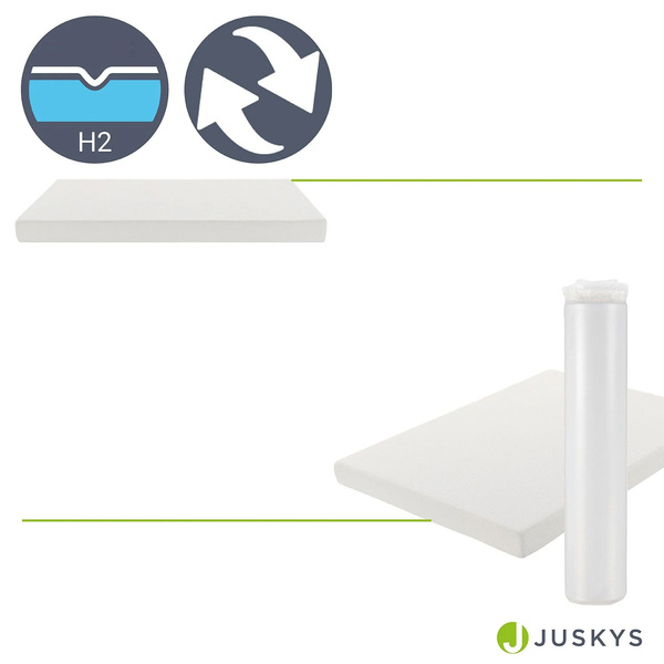 MATERAC PIANKOWY 80x160 10 CM H2 ORTOPEDYCZNY ANTYALERGICZNY MEMORY PIANKA