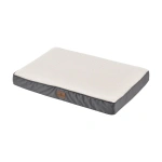 ORTOPEDYCZNE LEGOWISKO DLA PSA MATERAC ŁÓŻKO MILOW 76X51X8 CM BEŻOWO-SZARE