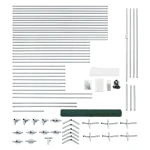 WOLIERA KURNIK KOJEC WYBIEG KLATKA DLA  KURCZĄT KRÓLIKÓW 3x6m