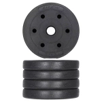 2x OBCIĄŻENIA BITUMICZNE HANTLE OBCIĄŻNIKI TALERZE 2x 2,5KG 31MM DO HANTLI