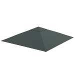 MATERIAŁ DACH NA PAWILON OGRODOWY TYPU 3x3 m 298x295 cm ALTANKE SZARY