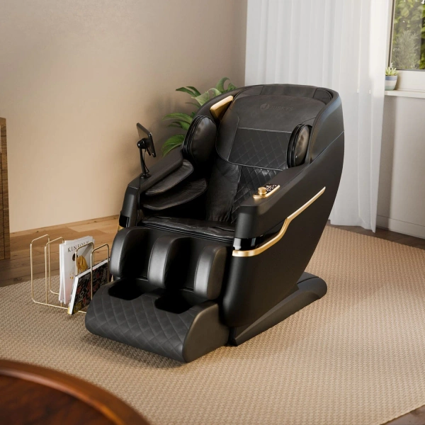 FOTEL MASUJĄCY MASAŻ ROLKOWY POWIETRZNY SHIATSU ZERO GRAVITY + BLUETOOTH