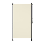 MARKIZA PIONOWA 100x310 CM ROZPOROWA BALKONOWA TARASOWA ROLETA BEŻOWA