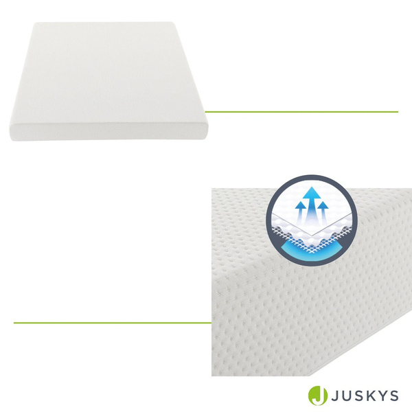 MATERAC PIANKOWY 80x160 10 CM H2 ORTOPEDYCZNY ANTYALERGICZNY MEMORY PIANKA