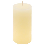 ŚWIECE STOŁOWE KREMOWE RUSTYKALNE 8 SZT 5x10 CM ŚWIECZKI WALCOWE KOLUMNOWE