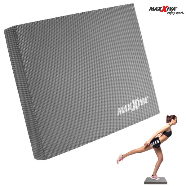 SZARA MATA PLATFORMA PODKŁADKA DO ĆWICZEŃ RÓWNOWAŻNYCH BALANCE PAD