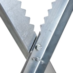 STOJAK DO CIĘCIA DREWNA METALOWY KOZIOŁEK KOBYŁKA DO PIŁY ŁAŃCUCHOWEJ