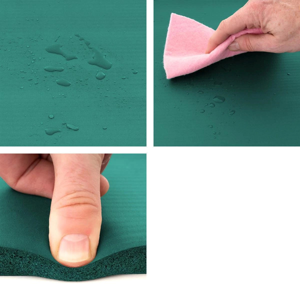 MAXXIVA TURKUSOWA MATA PIANKOWA 190x60x1,5cm DO ĆWICZEŃ / JOGI / FITNESS