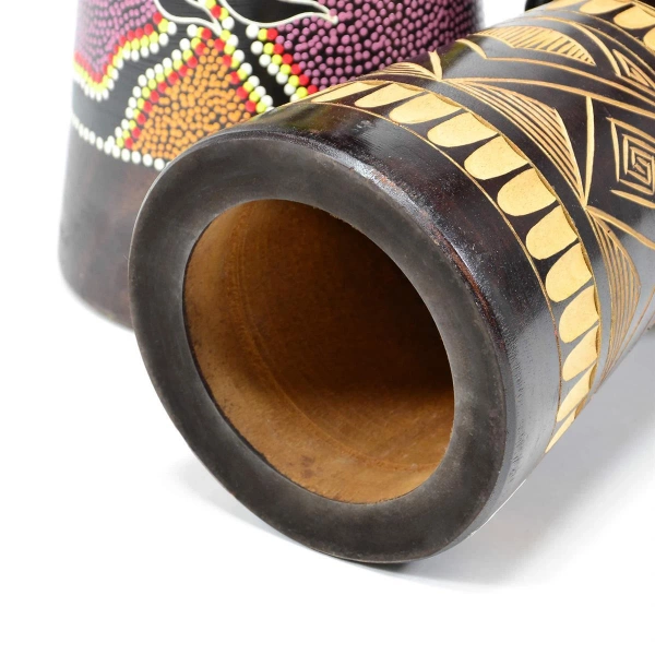 DJEMBE AFRYKAŃSKA 50 CM BĘBEN Z KOZIEJ SKÓRY MAHOŃ INSTRUMENT BONGO TROMMEL
