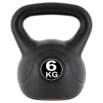 KETTLEBELL MAXXIVA 6 KG CZARNY OBCIĄŻENIE  HANTLA KOMPOZYTOWA KULA
