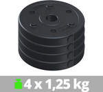 4x OBCIĄŻENIA BITUMICZNE 1,25 KG OBCIĄŻNIK TALERZE 5KG KRĄŻEK