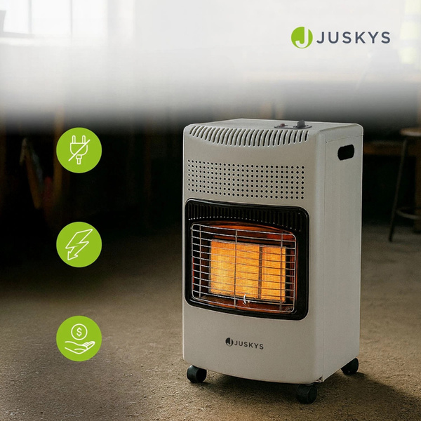 PIECYK GAZOWY 4,2kW NA BUTLĘ GAZ LPG BIAŁY GRZEJNIK SKŁADANY PROMIENNIK