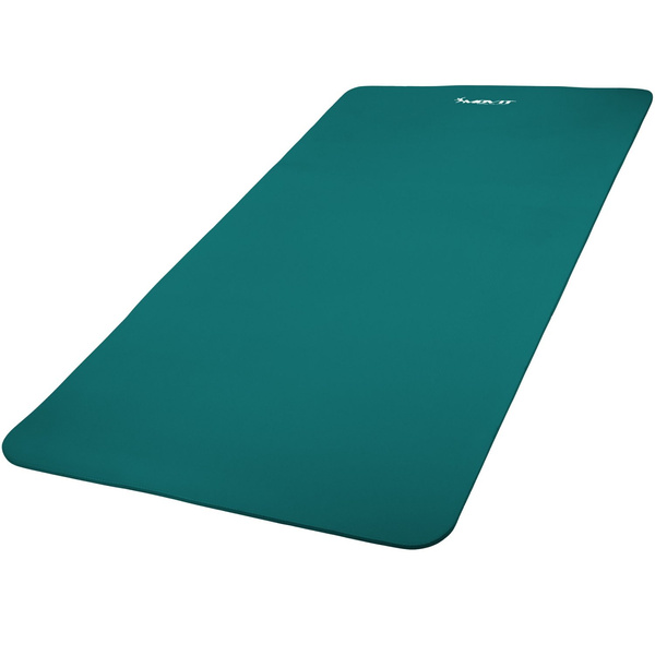 TURKUSOWA MATA PIANKOWA 183x60x1,0cm DO ĆWICZEŃ / GIMNASTYKI / FITNESS / JOGI