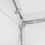 NAMIOT OGRODOWY 3X4M PAWILON IMPREZOWY HANDLOWY DRZWI BIAŁY UV WODOODPORNY