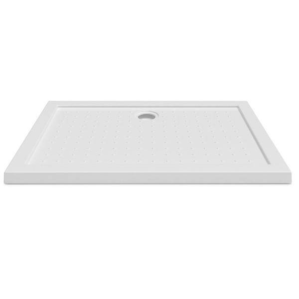 BRODZIK PRYSZNICOWY PROSTOKĄTNY POSADZKOWY 100x70 AKRYLOWY BIAŁY SLIM 5 CM