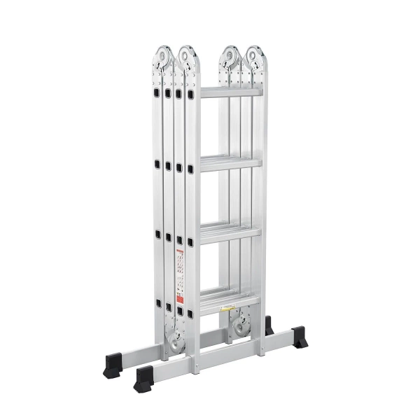 DRABINA ALUMINIOWA WIELOFUNKCYJNA 4,7M 16 STOPNI 150KG SKŁADANA