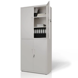 SZAFA METALOWA BIUROWA NA KLUCZ DOKUMENTY AKTA MEDYCZNA DO GABINETU BIAŁA