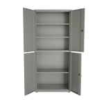 SZAFA METALOWA BIUROWA NA DOKUMENTY AKTA KLUCZ WARSZTATOWA DO GARAŻU SZARA