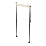 MARKIZA PIONOWA 100x310 CM ROZPOROWA BALKONOWA TARASOWA ROLETA BEŻOWA