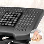 PODNÓŻEK BIUROWY Z MASAŻEM REGULACJĄ WYSOKOŚCI ERGONOMICZNY ANTYPOŚLIZGOWY