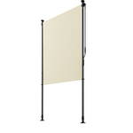 MARKIZA PIONOWA 100x310 CM ROZPOROWA BALKONOWA TARASOWA ROLETA BEŻOWA