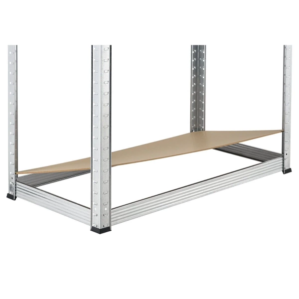 2x REGAŁ METALOWY MAGAZYNOWY 160x80x40CM 640KG PIWNICA WARSZTAT GARAŻ