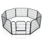 KOJEC DLA PSA KOTA KRÓLIKA ZWIERZĄT METALOWY WYBIEG KLATKA ZAGRODA SKŁADANA