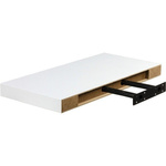 BIAŁA PÓŁKA NAŚCIENNA WISZĄCA VOLATO 90 CM WYKOŃCZENIE MATOWE