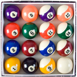 ZESTAW KUL BILARDOWYCH 38 MM KULE BILARDOWE BILE 