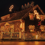 LAMPKI ZWISAJĄCE CHOINKOWE NA DOM OGRÓD 600 LED KURTYNA ŚWIETLNA