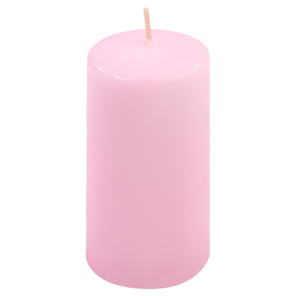 ŚWIECE STOŁOWE RÓŻOWE 16SZT 10x5CM DEKORACYJNE ŚWIECZKI WALCOWE TRADYCYJNE