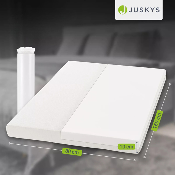 MATERAC PIANKOWY 80x160 10 CM H2 ORTOPEDYCZNY ANTYALERGICZNY MEMORY PIANKA