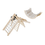 ZESTAW WSPINACZKOWY PLAC ZABAW DO DOMU DLA DZIECI BUJAK ZJEŻDŻALNIA ŚCIANKA