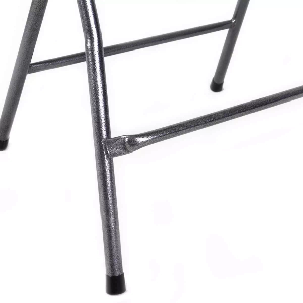 STÓŁ KOKTAJLOWY TARGOWY BANKIETOWY BISTRO SKŁADANY CZERWONY Ø80CM POKROWIEC