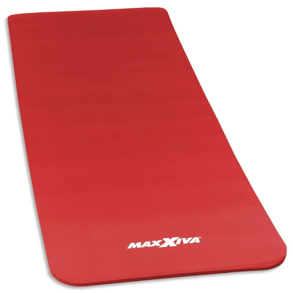 MAXXIVA CZERWONA MATA PIANKOWA 190x60x1,5cm DO ĆWICZEŃ / JOGI / FITNESS