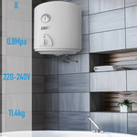 BOJLER 30L ELEKTRYCZNY PODGRZEWACZ WODY 1500W EMALIOWANY ZBIORNIK