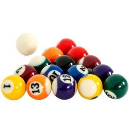 ZESTAW KUL BILARDOWYCH 38 MM KULE BILARDOWE BILE