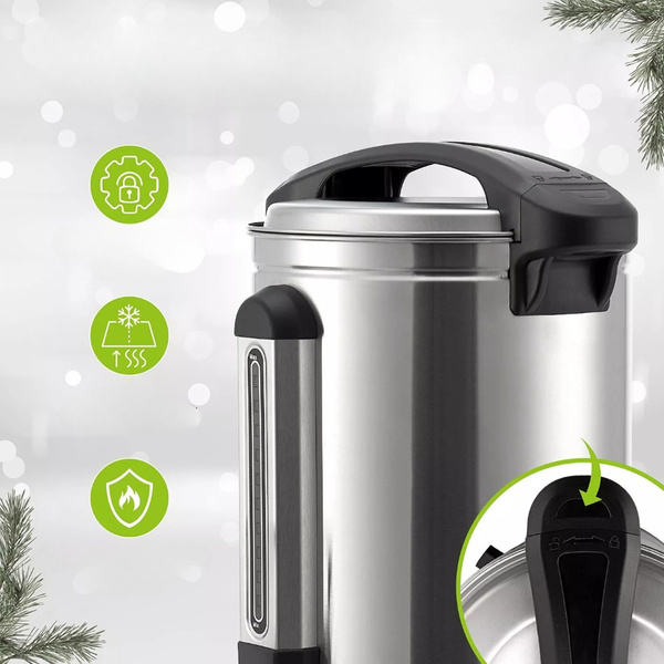 WARNIK 10L PODGRZEWACZ DO WODY PIWA WINA GRZAŃCA 1500W
