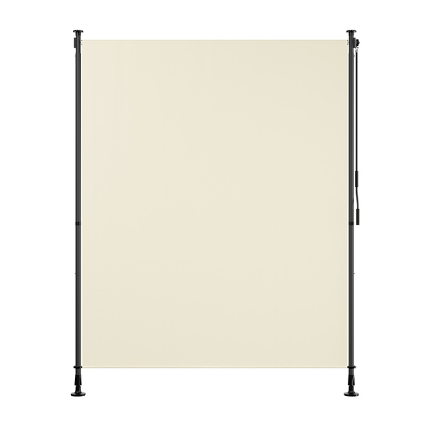 MARKIZA PIONOWA 150x310 CM ROZPOROWA BALKONOWA TARASOWA ROLETA BEŻOWA