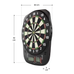 ELEKTRONICZNA TARCZA DO DARTA LCD USB-C 32 GRY 359 WARIANTÓW 18 LOTEK