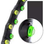 MAXXIVA KOŁO HULA HOP 98 CM 1,1KG 64 KULKI Z TERAPEUTYCZNYM MAGNESEM