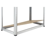 2x REGAŁ METALOWY MAGAZYNOWY 160x80x40CM 640KG PIWNICA WARSZTAT GARAŻ