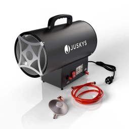 NAGRZEWNICA GAZOWA 15 kW MOBILNA DMUCHAWA GRZEJNIK PIECYK + WĄŻ REDUKTOR