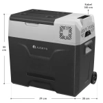 KOMPRESOROWA LODÓWKA TURYSTYCZNA 50L ELEKTRYCZNA SAMOCHODOWA 12V/24V 230V