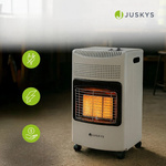 PIECYK GAZOWY 4,2kW NA BUTLĘ GAZ LPG BIAŁY GRZEJNIK SKŁADANY PROMIENNIK