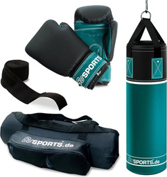 WOREK BOKSERSKI 5,5 KG DLA MŁODZIEŻY RĘKAWICE BOKSERSKIE OWIJKI  TORBA