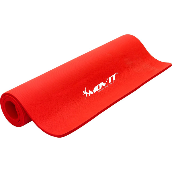 CZERWONA MATA PIANKOWA 190x60x1,5cm DO ĆWICZEŃ / GIMNASTYKI / FITNESS