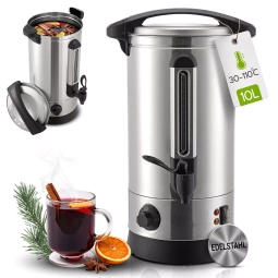 WARNIK 10L PODGRZEWACZ DO WODY PIWA WINA GRZAŃCA 1500W