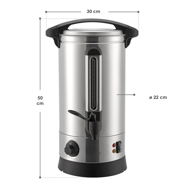 WARNIK 10L PODGRZEWACZ DO WODY PIWA WINA GRZAŃCA 1500W